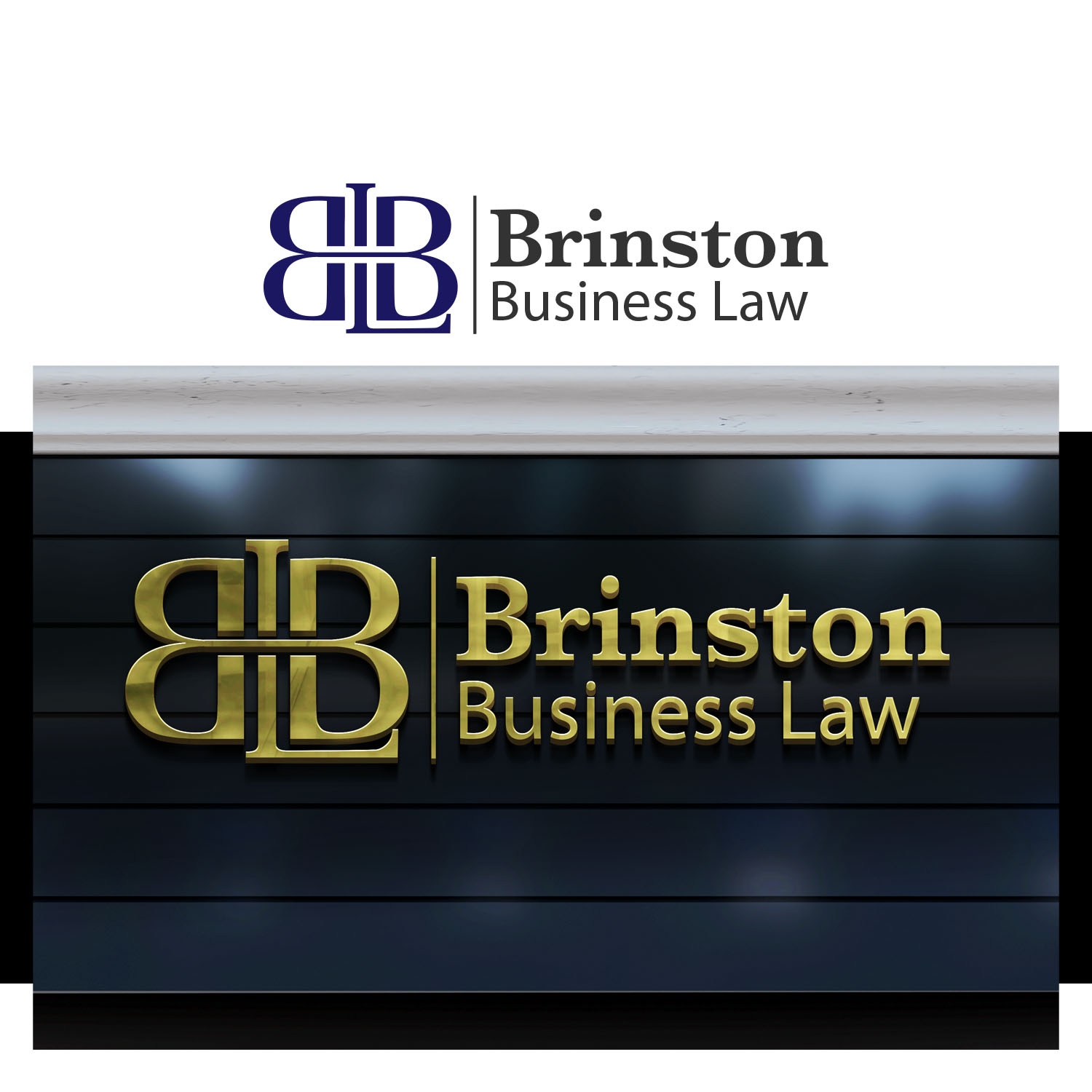 Logo Design by Finley Johnson for Brinston Business Law | Design #26507973