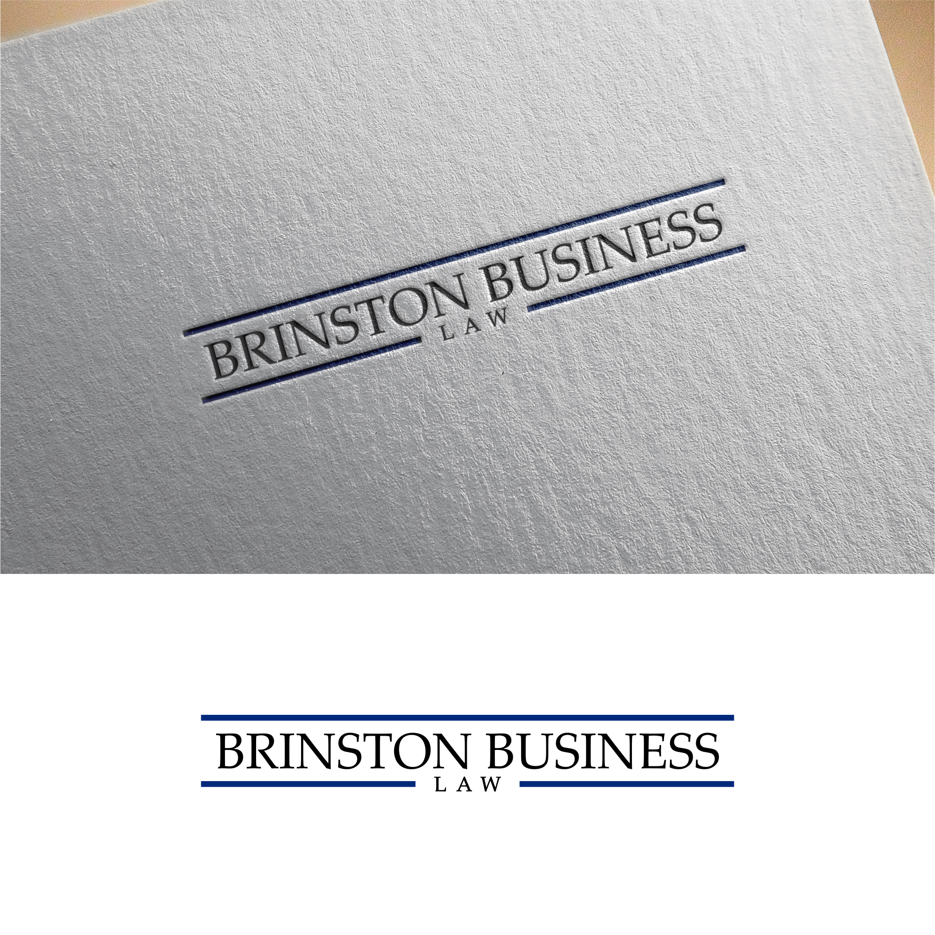 Logo Design by Ikan Mas Design for Brinston Business Law | Design #26492272