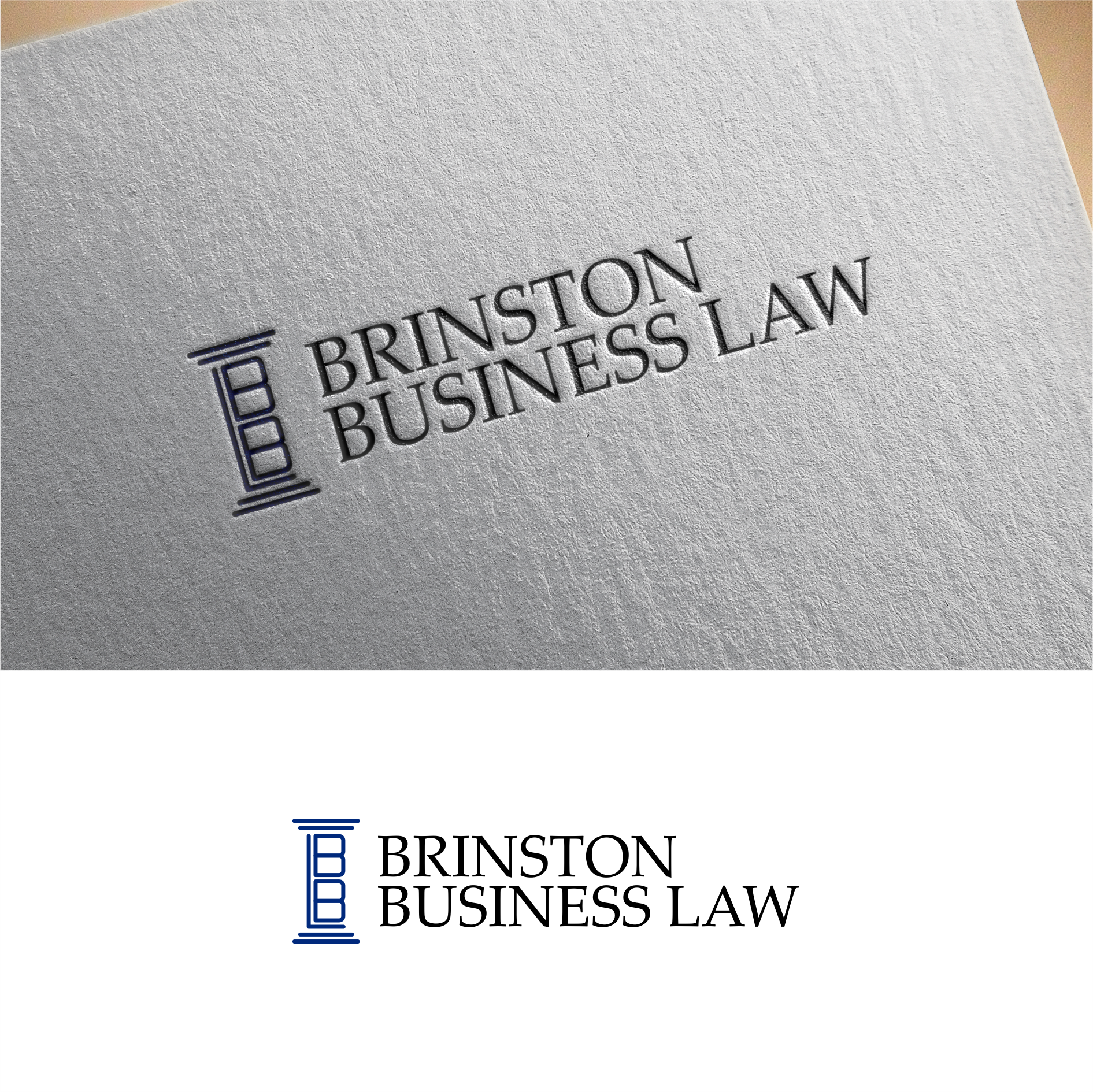 Diseño de Logo por Ikan Mas Design para Brinston Business Law | Diseño #26492399