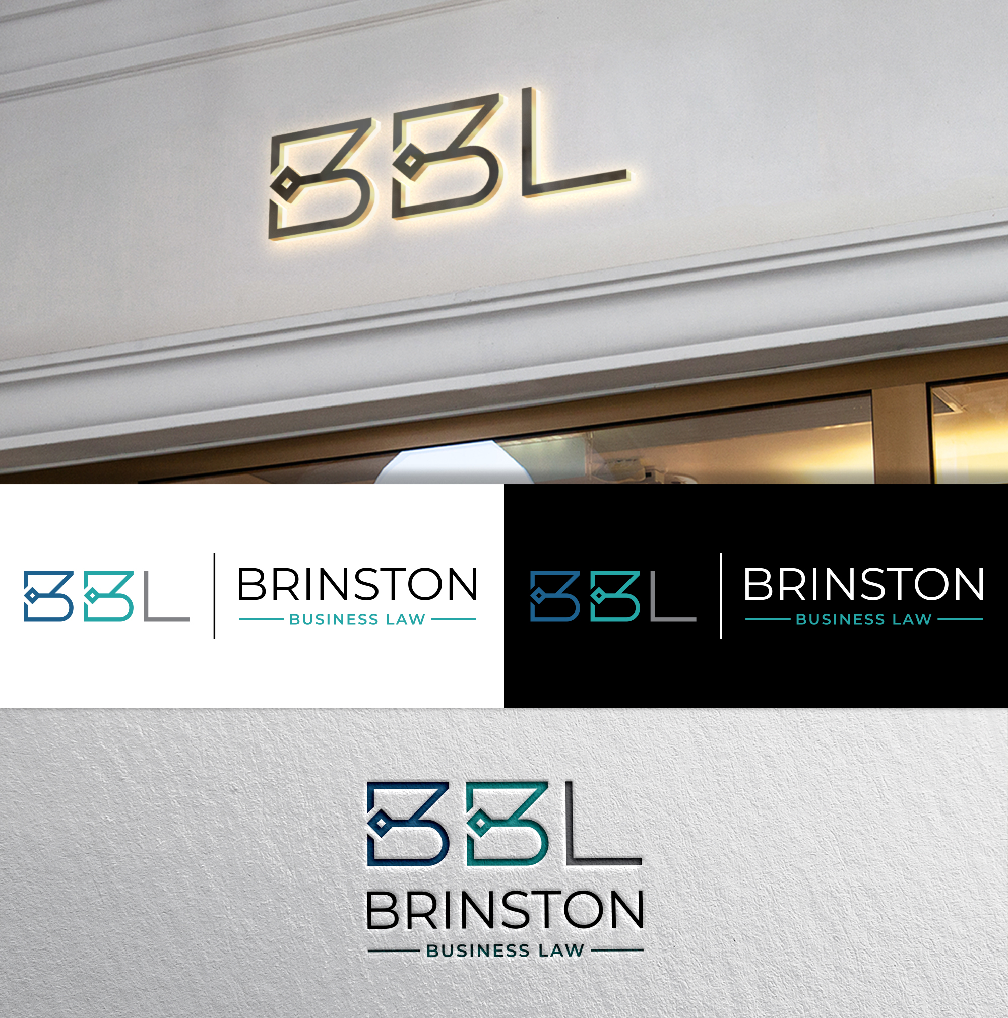 Logo Design by Blessing Angel for Brinston Business Law | Design #26509338