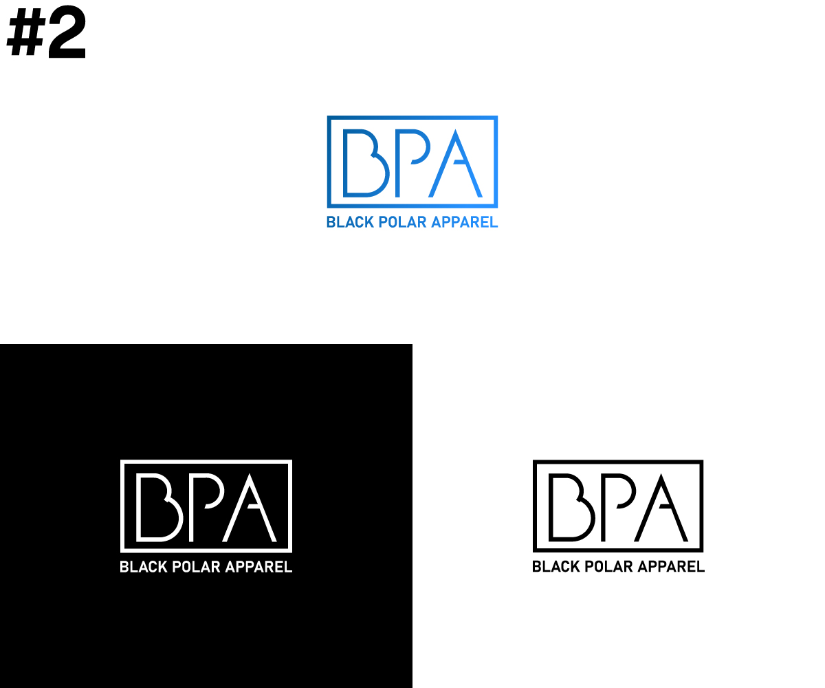 Logo Design by mrvnjhnch for Black Polar Apparel | Design #26522421