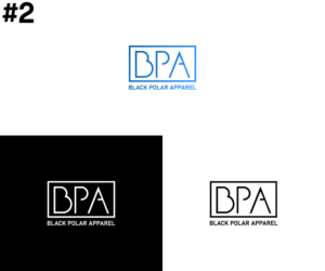 Logo Design by mrvnjhnch for Black Polar Apparel | Design: #26522421