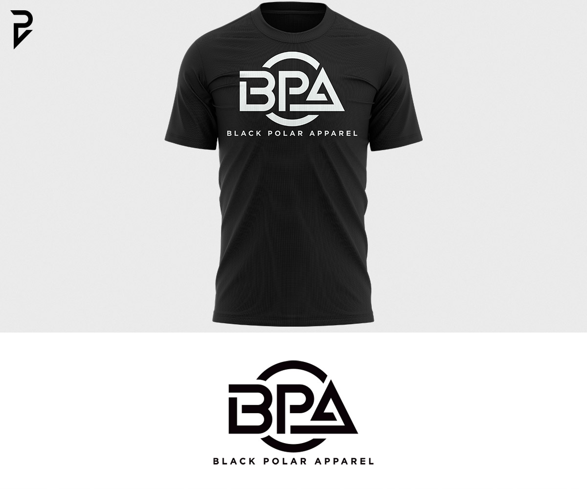 Logo Design by poisonvectors for Black Polar Apparel | Design #26496202