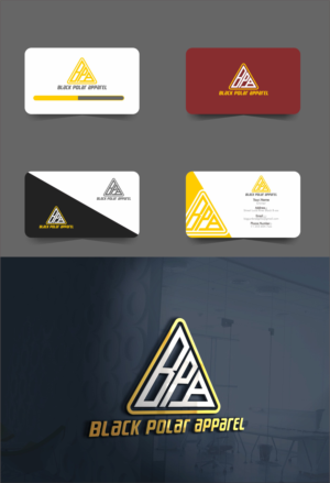 Black Polar Apparel | Logo Design by Dickythx16