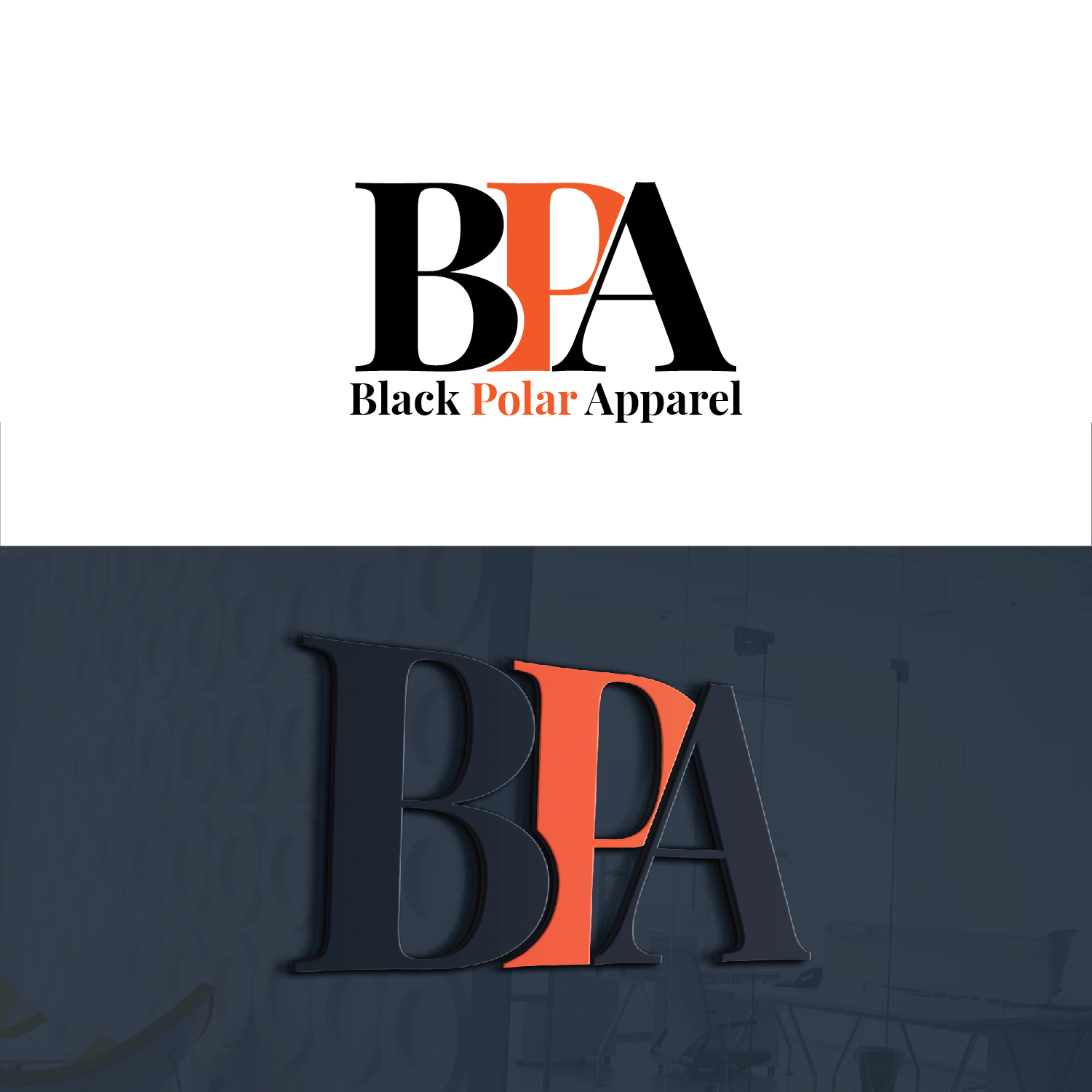 Logo Design by Maxo-Biz for Black Polar Apparel | Design #26501080