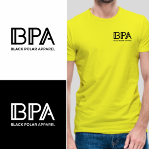 Logo Design by Regh Element for Black Polar Apparel | Design: #26521345