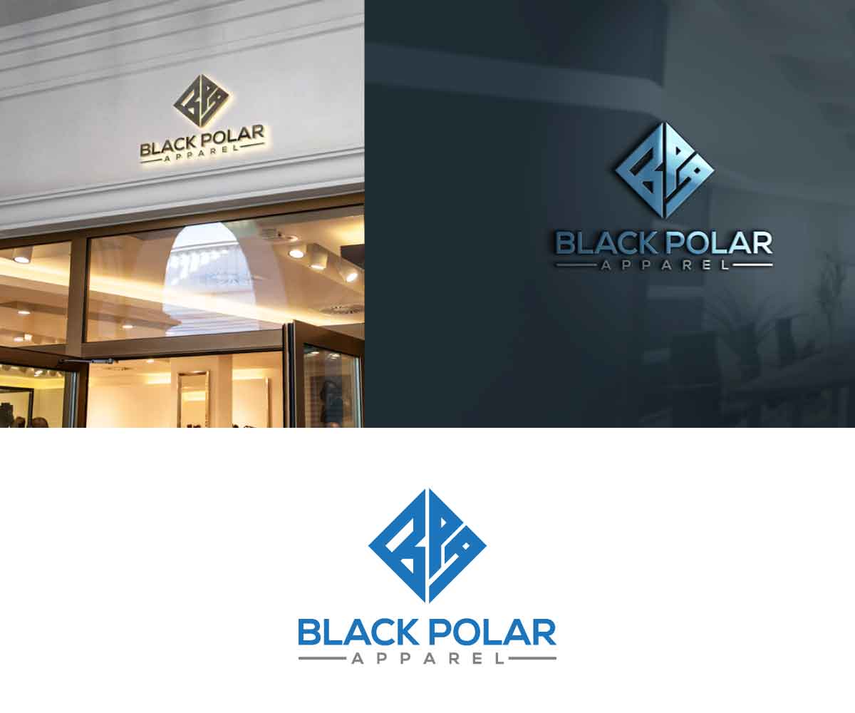 Logo Design by logindesign 3 for Black Polar Apparel | Design #26498254