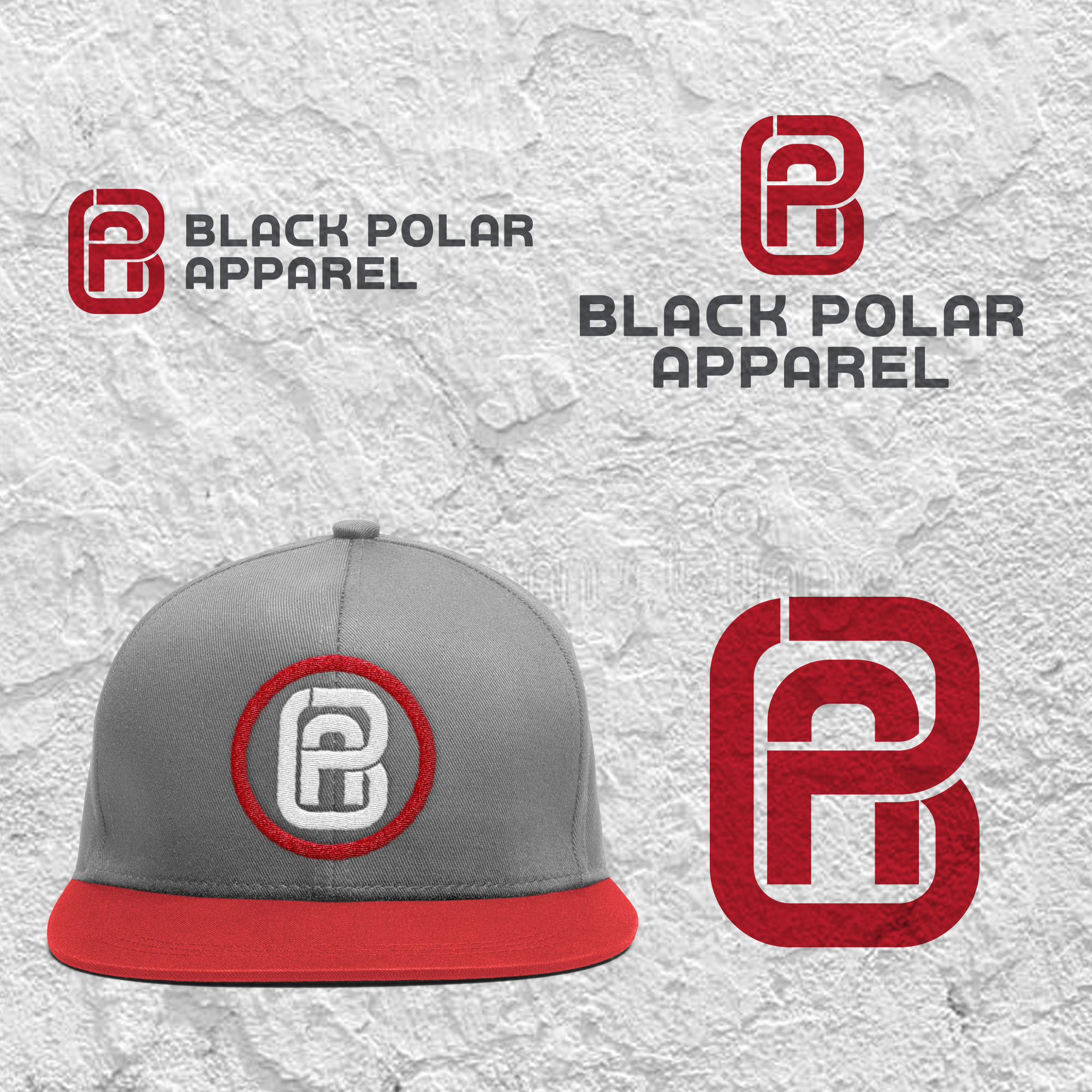 Logo Design by simple mind for Black Polar Apparel | Design #26494122