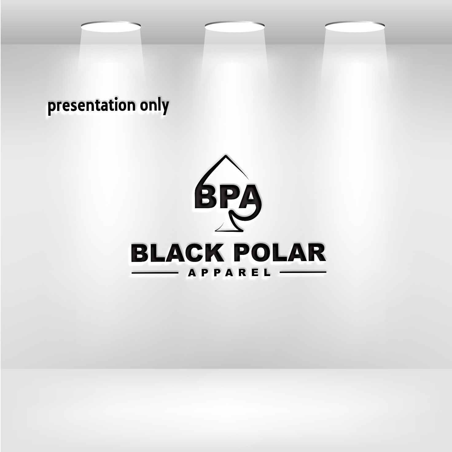 Diseño de Logo por uitaki para Black Polar Apparel | Diseño #26495679
