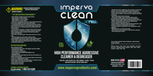 ImpervaClean 5 gallon and 1 gallon labels | Diseño de Etiqueta por Sergio Coelho