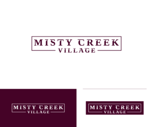 Misty Creek Village | Logo Design by WahyuHMD