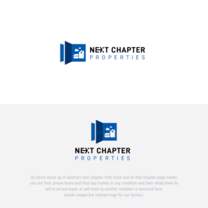 Next Chapter Properties | Logo Design by nandkumar