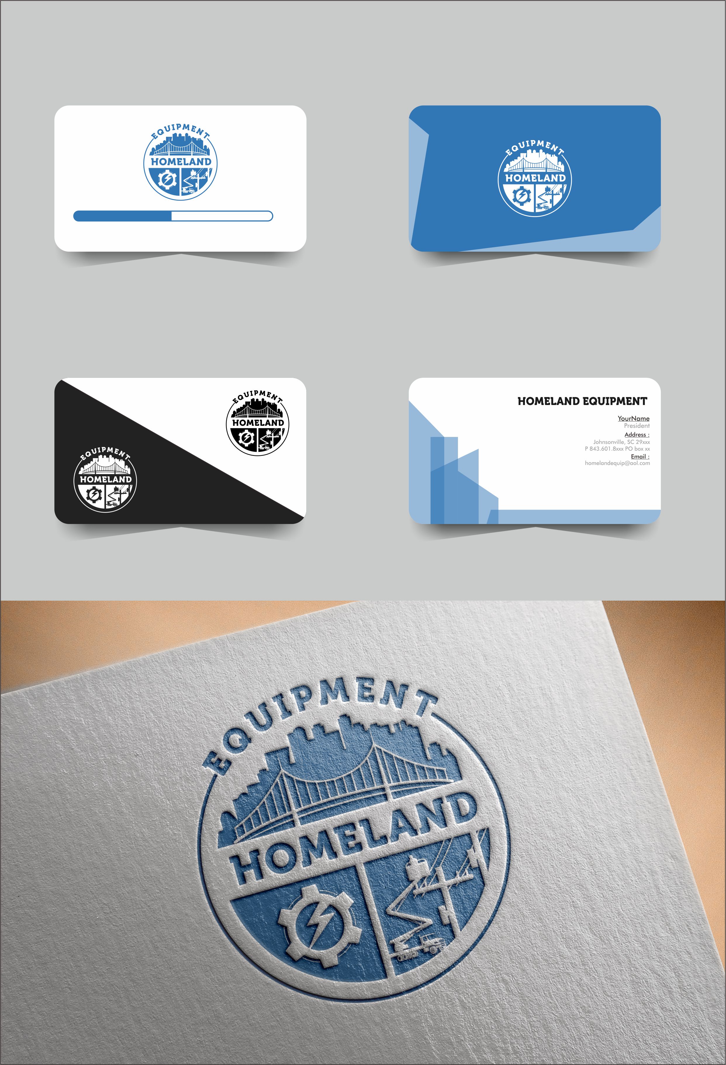 Logo Design by Dickythx16 for Homeland Power/Utility LLC | Design #26499152