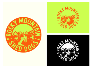 Rocky Mountain Shed Dogs | Logo Design by JTdsign