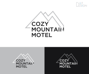 Cozy Mountain Motel | Diseño de Logo por Dot Design 3