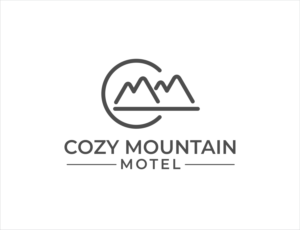 Cozy Mountain Motel | Logo Design by BNdesigner