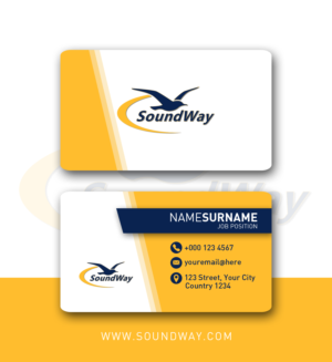 Design de Carte de Visite par LENON22 pour SoundWay Consulting Incorporated | Design : #26523705