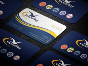Business Card Design by WebixBD for SoundWay Consulting Incorporated | Design #26521212