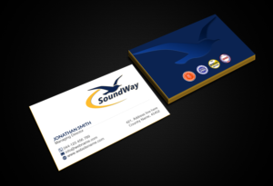 Business Card Design by Creations Box 2015 for SoundWay Consulting Incorporated | Design #26502106
