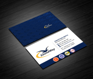 Business Card Design by Creations Box 2015 for SoundWay Consulting Incorporated | Design: #26502108