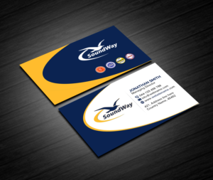 Business Card Design by Creations Box 2015 for SoundWay Consulting Incorporated | Design: #26502117