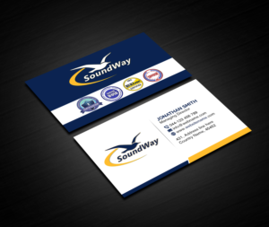 Business Card Design by Creations Box 2015 for SoundWay Consulting Incorporated | Design: #26502119