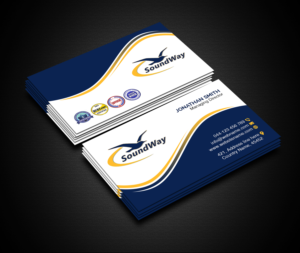 Business Card Design by Creations Box 2015 for SoundWay Consulting Incorporated | Design: #26502129