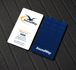 Business Card Design by Creations Box 2015 for SoundWay Consulting Incorporated | Design: #26506930