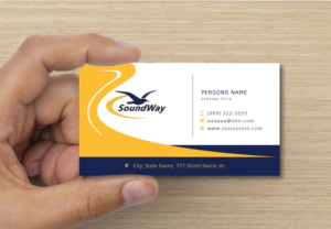 Business Card Design by instudio for SoundWay Consulting Incorporated | Design: #26515668