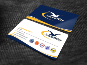 Design de Carte de Visite par LAXMI DESIGNHUB pour SoundWay Consulting Incorporated | Design : #26503849