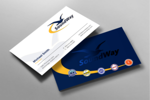 Design de Carte de Visite par chandrayaan.creative pour SoundWay Consulting Incorporated | Design : #26504562