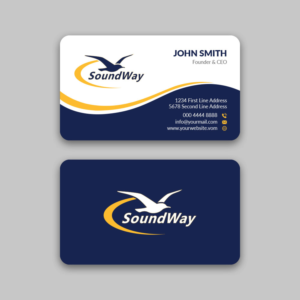 Design de Carte de Visite par Musa. A pour SoundWay Consulting Incorporated | Design : #26517472