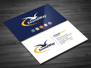 Business Card Design by Uttom 2 for SoundWay Consulting Incorporated | Design: #26500234