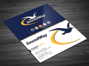 Business Card Design by Uttom 2 for SoundWay Consulting Incorporated | Design: #26500273