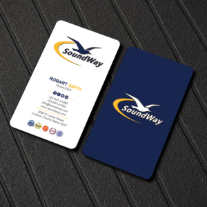 Business Card Design by Uttom 2 for SoundWay Consulting Incorporated | Design: #26533797