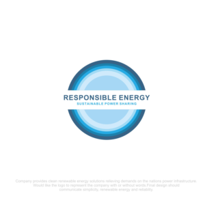 Responsible Energy - Sustainable power sharing | Logo Design by M 8