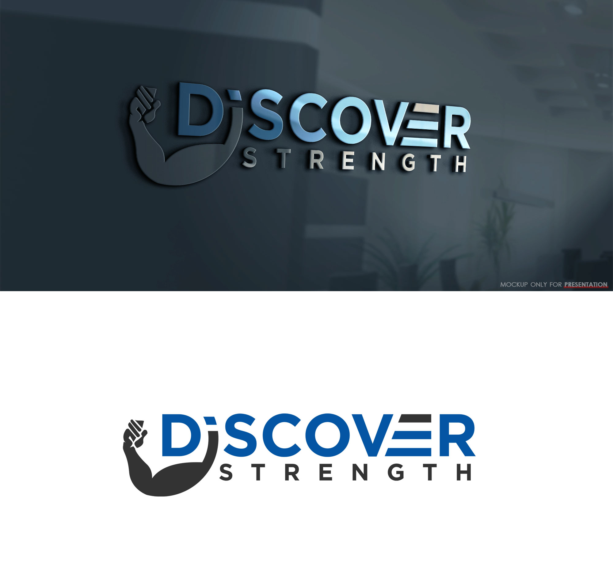 Logo Design by Mono.co for Discover Strength | Design #26502898