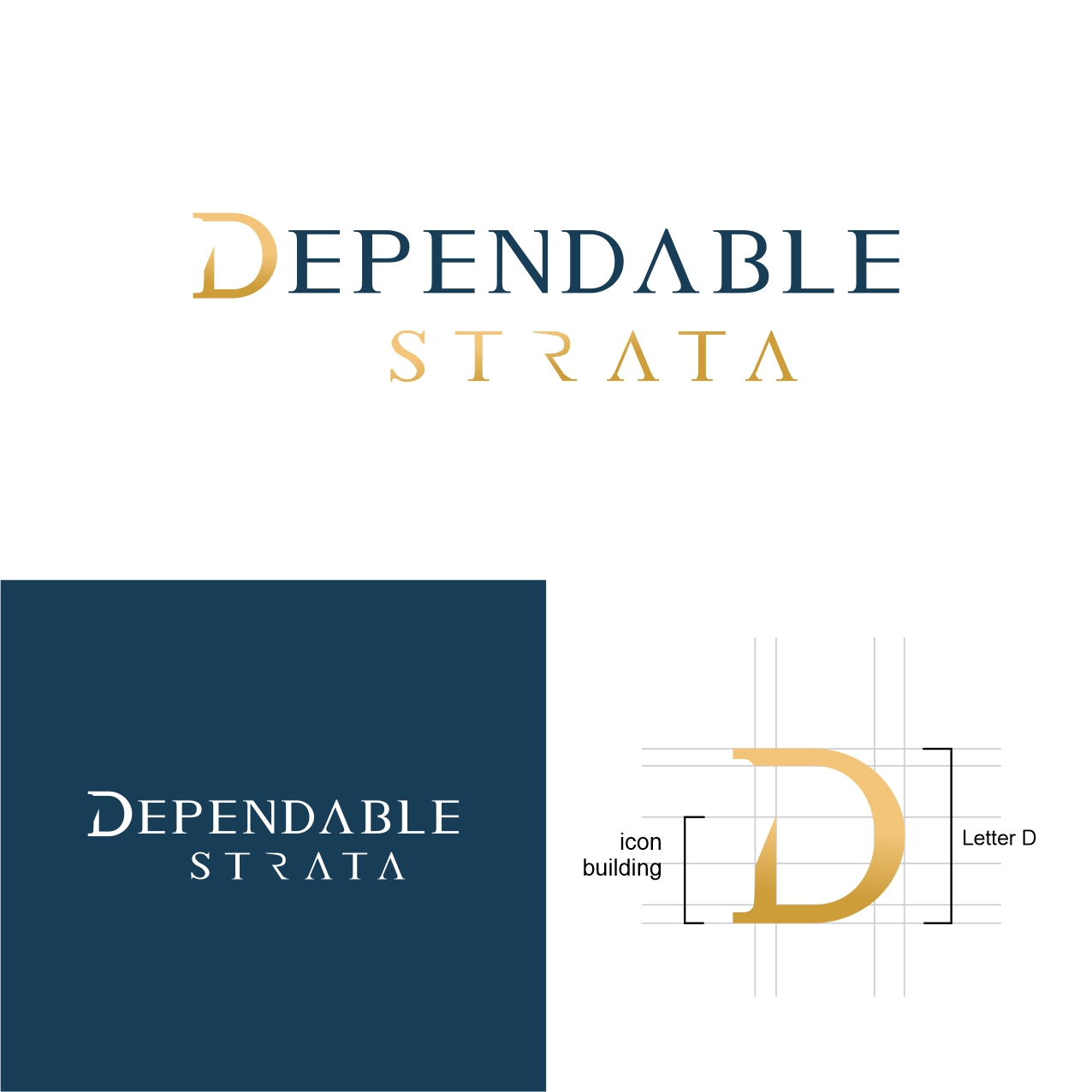 Logo-Design von Taufik Design für Dependable Strata | Design #26532968
