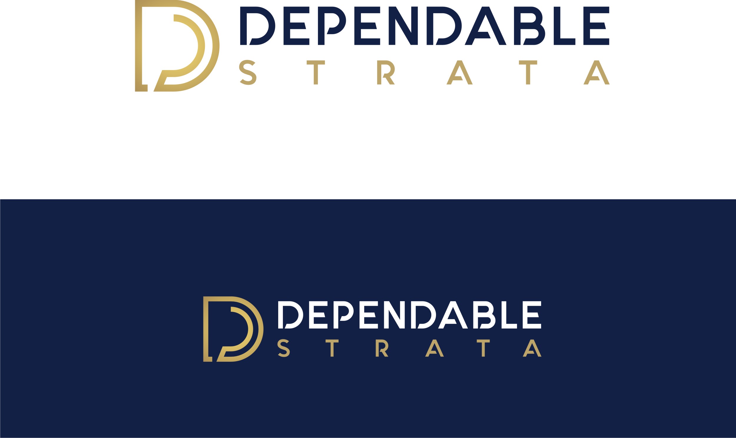 Logo-Design von Falguni für Dependable Strata | Design #26530214