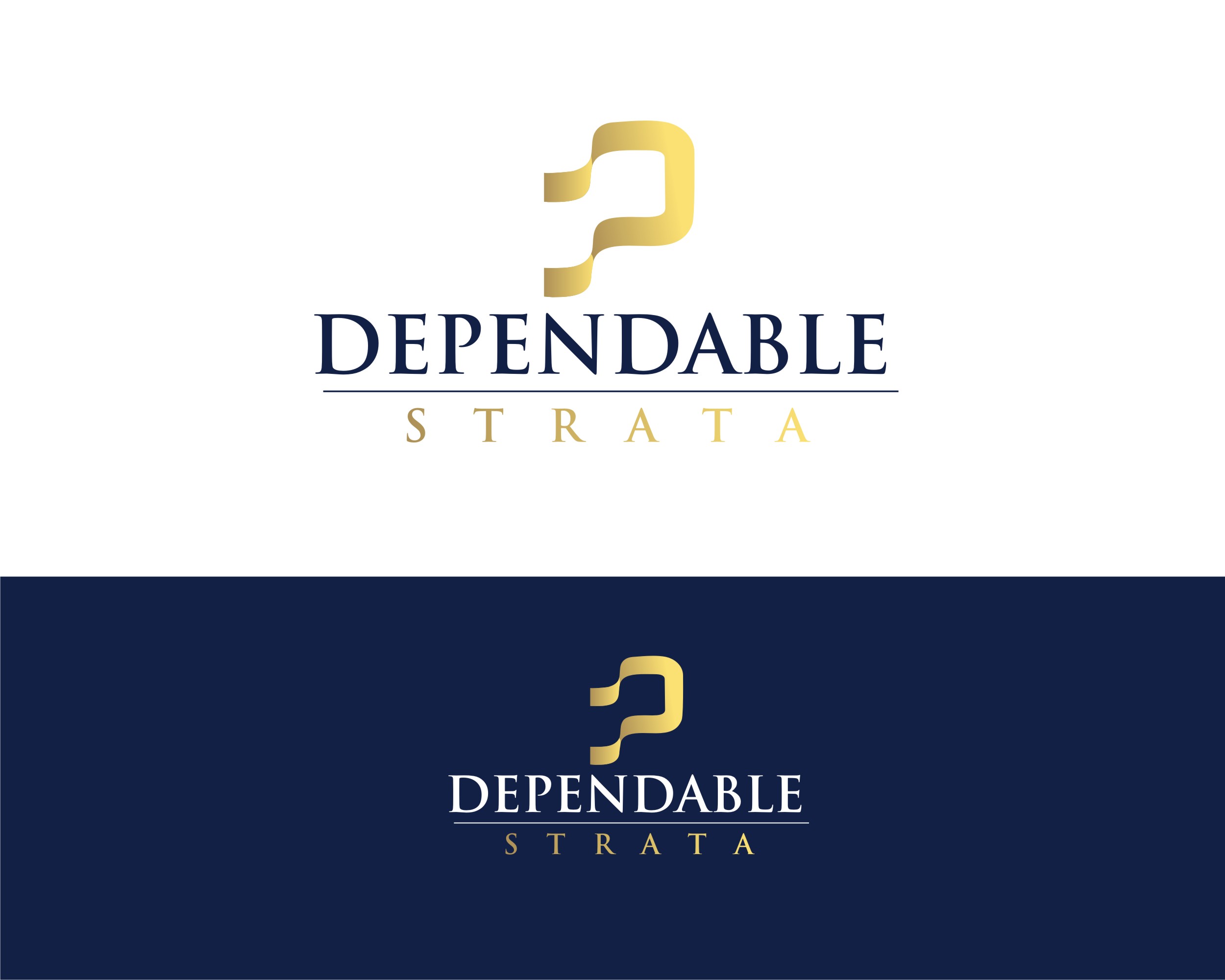 Logo-Design von Falguni für Dependable Strata | Design #26530470