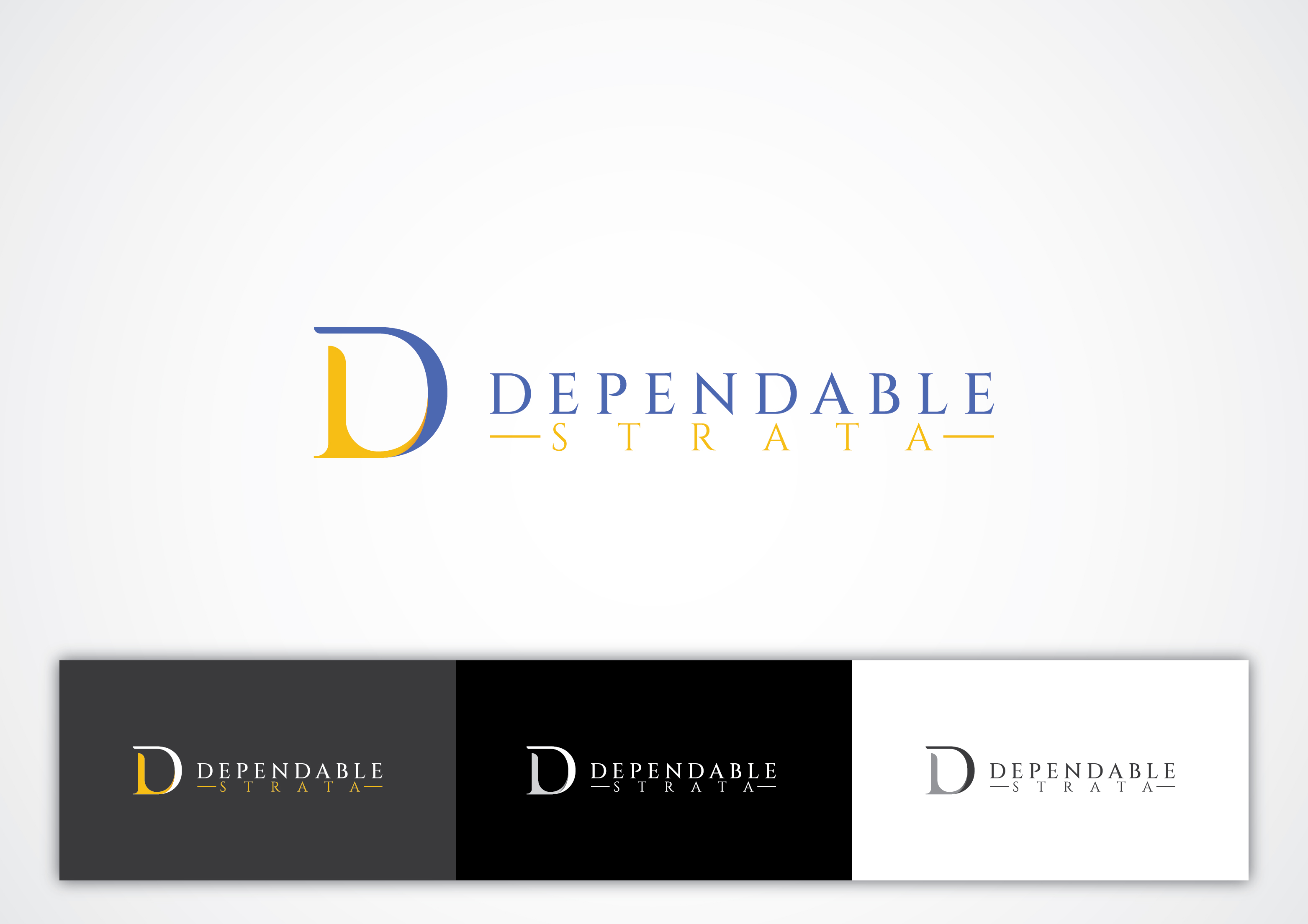 Logo-Design von Yong Kushandiono für Dependable Strata | Design #26521521