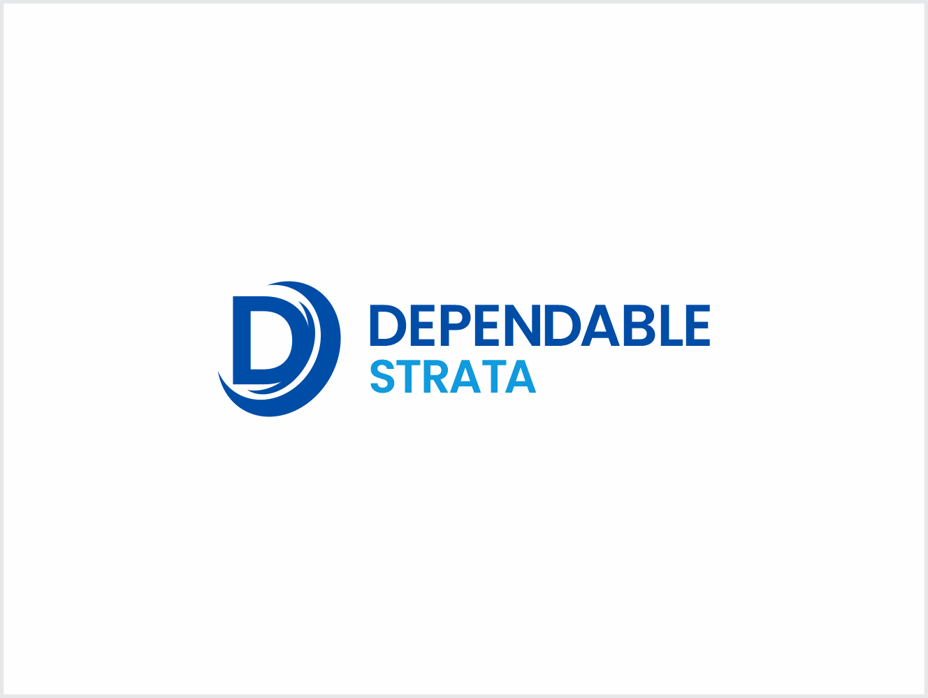 Logo Design by Naavyd for Dependable Strata | Design #26522220