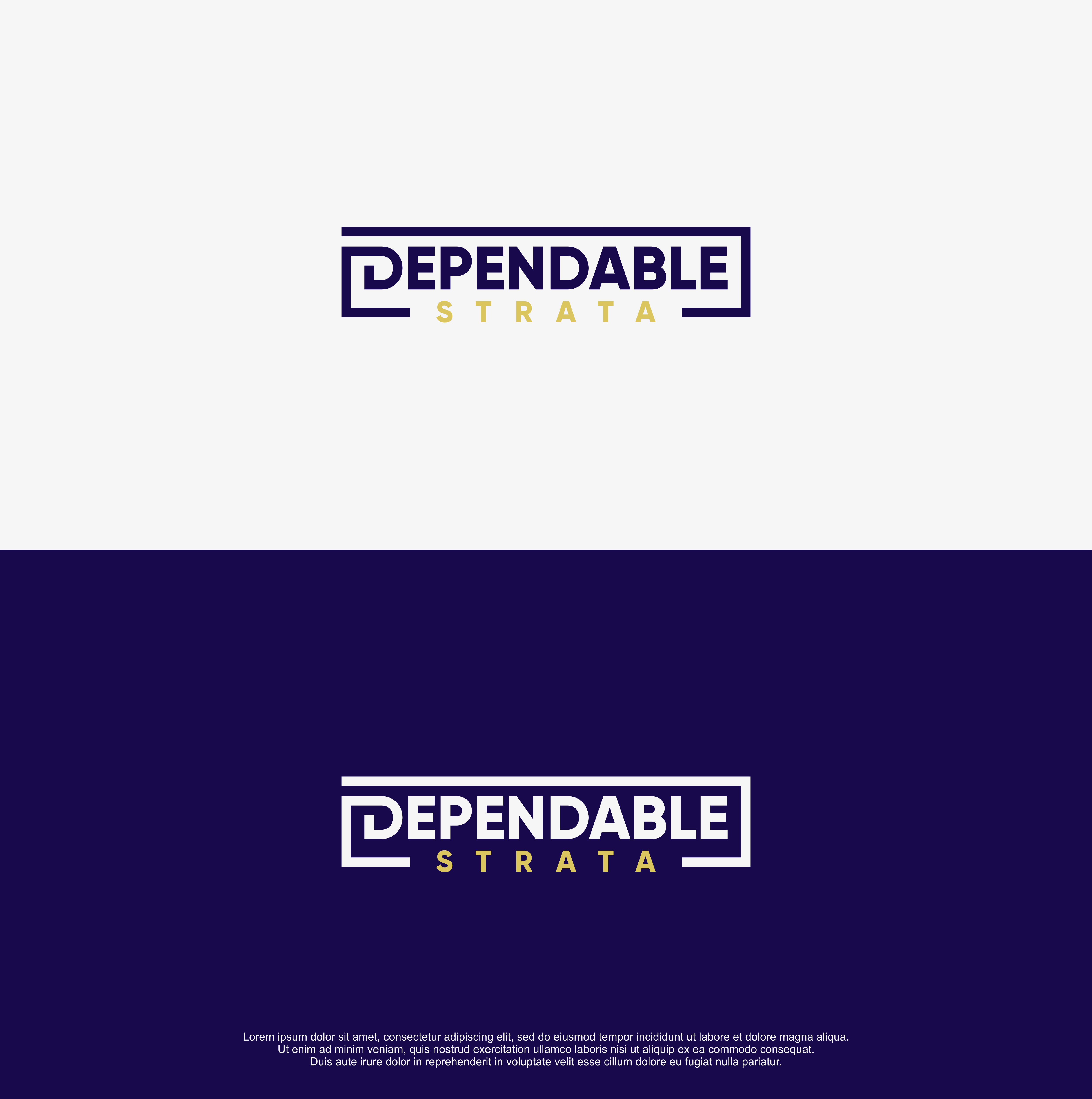 Diseño de Logo por R!CKY para Dependable Strata | Diseño #26527137
