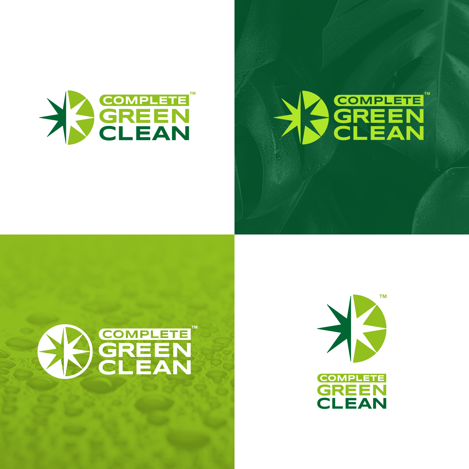 Logo-Design von Oleksandr Tovarkov für Complete Green Clean  | Design #26504604