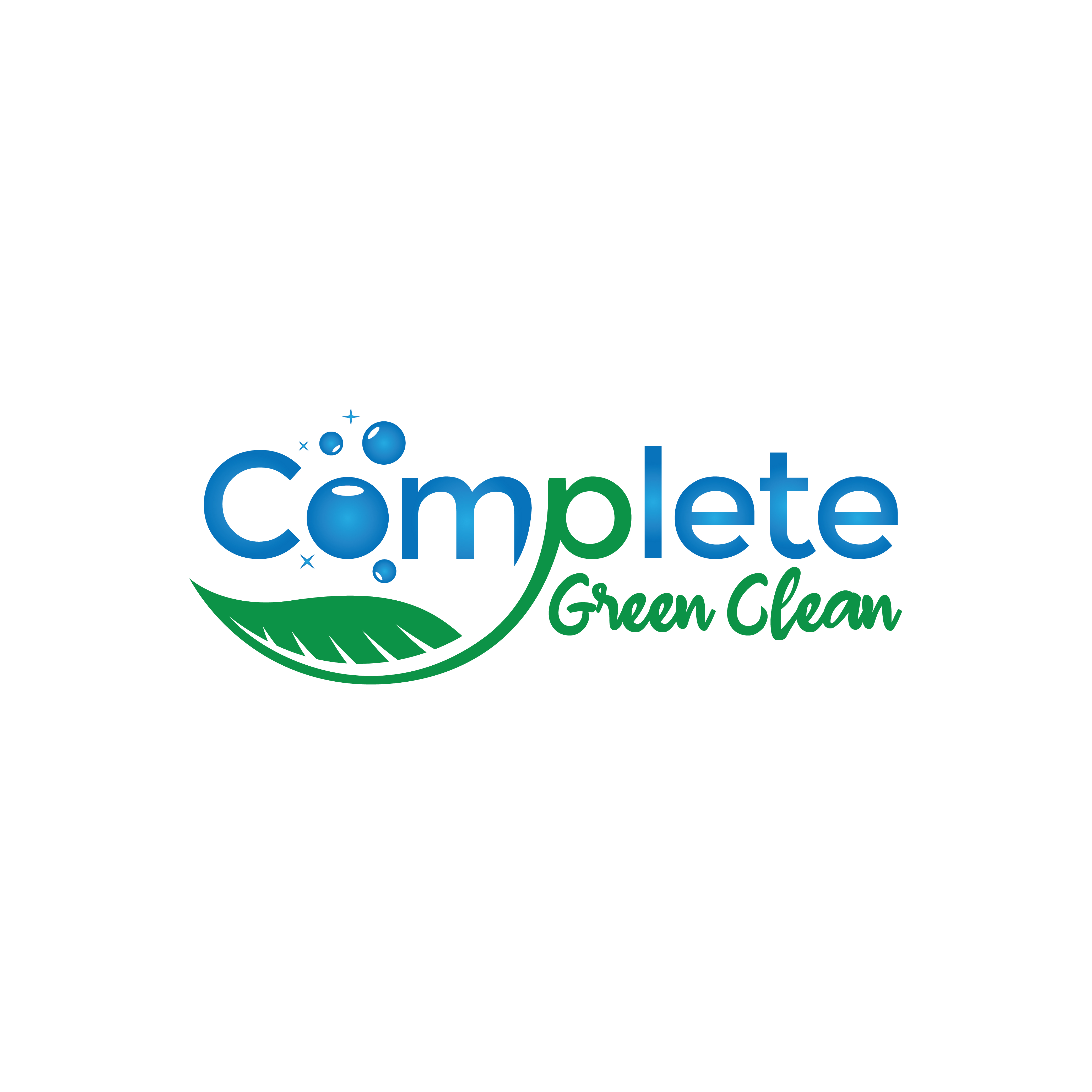 Logo Design by webeezine for Complete Green Clean  | Design #26506328