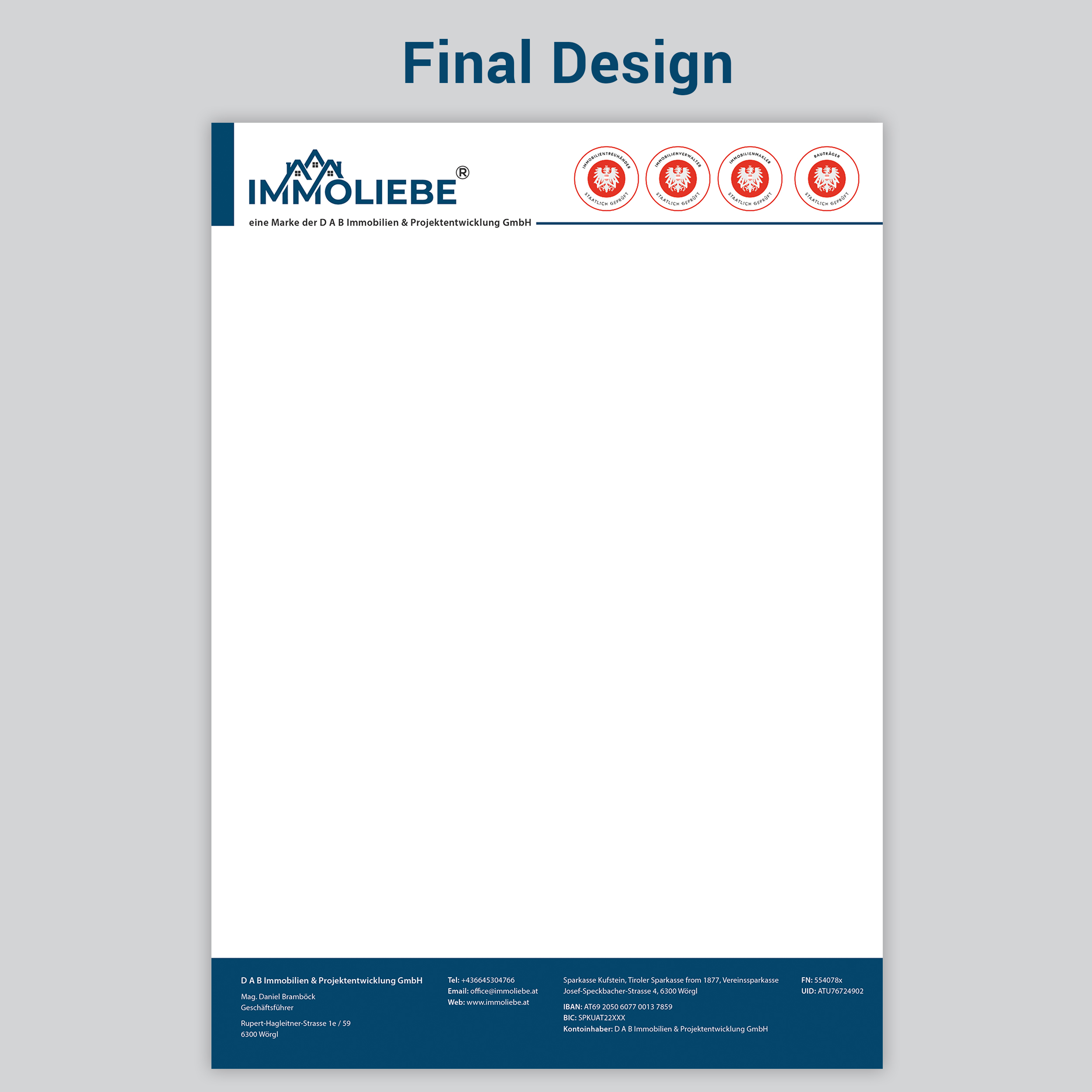 Design En-Tête par Expert Designer pour ce projet | Design #26583560