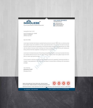 Letterhead Design by Creations Box 2015 for this project | Design #26531372
