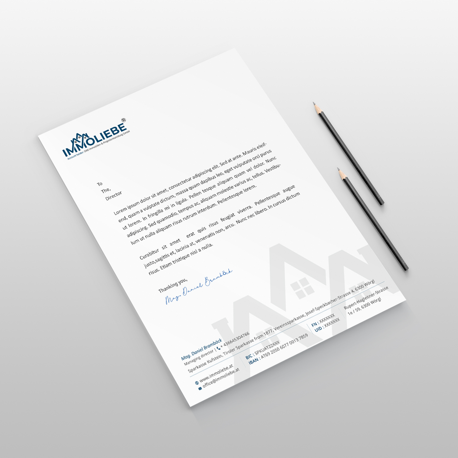Diseño de Membrete por Creative Jiniya para este proyecto | Diseño #26502269