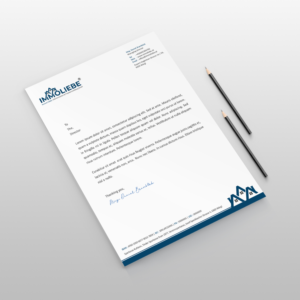 Immobilienunternehmen benötigt ein Briefkopf Design | Letterhead Design by Creative Jiniya