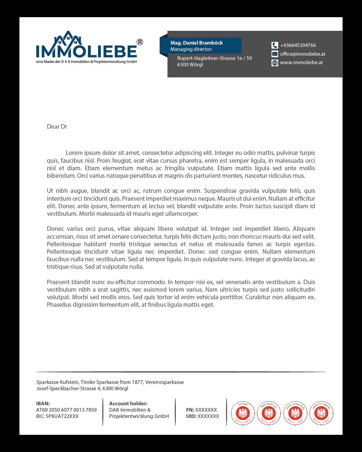 Briefkopf-Design von Isnah Logo für dieses Projekt | Design #26501950